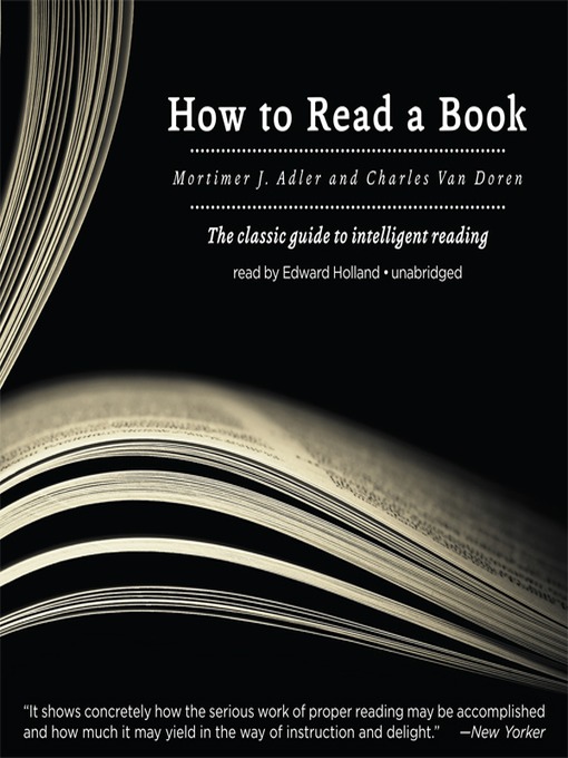 How to Read a Book